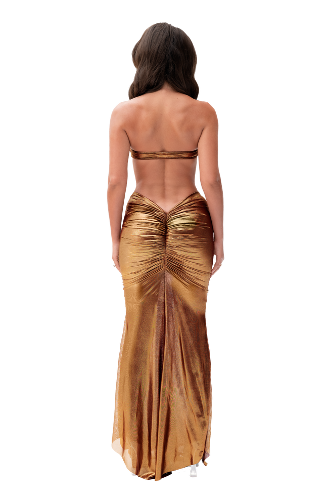 Solar Skirt - Molten Gold