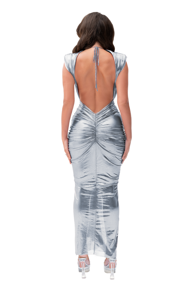 Aurora Dress - Barracuda Blue