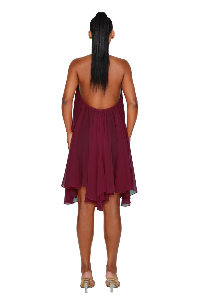 Thar Dress - Red Wine