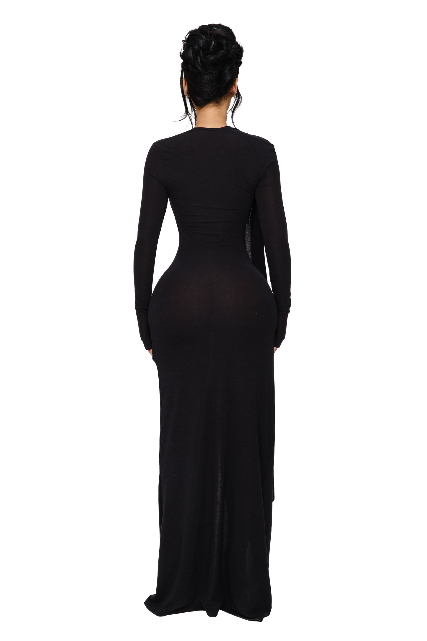 Zyne Knit Dress - Blackout