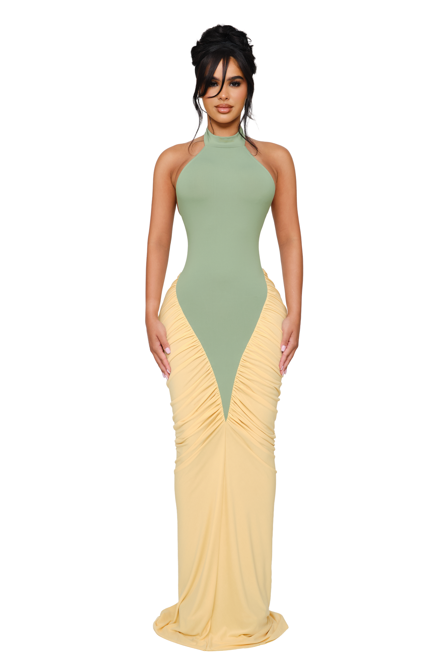 Ora Maxi Dress - Serpent Cream