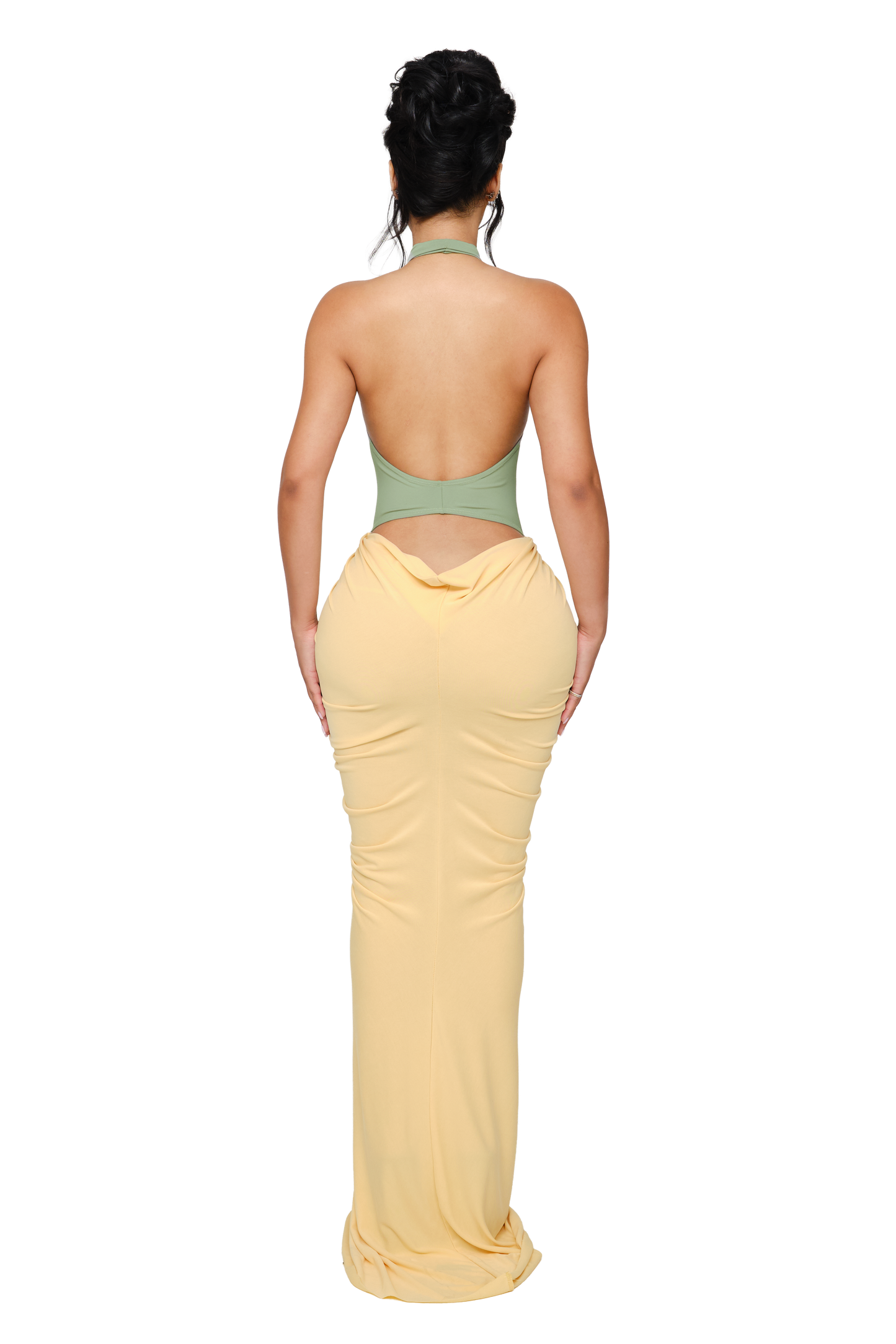 Ora Maxi Dress - Serpent Cream