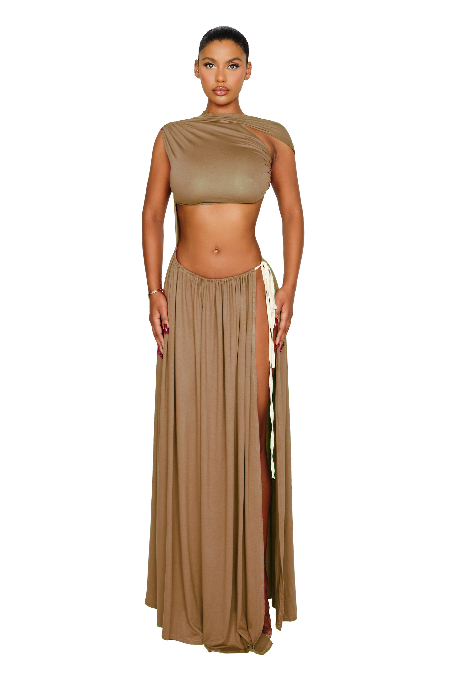 Caroni Dress - Burnt Sand
