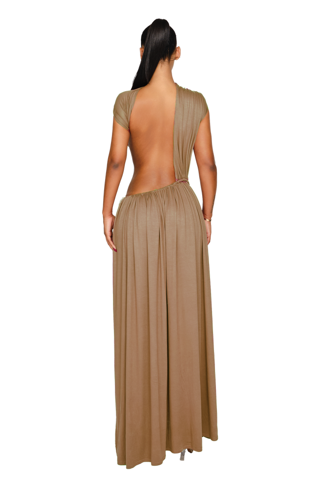 Caroni Dress - Burnt Sand