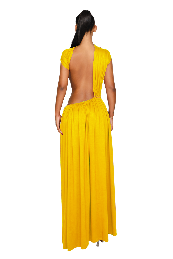 Caroni Dress - Citrine Heat