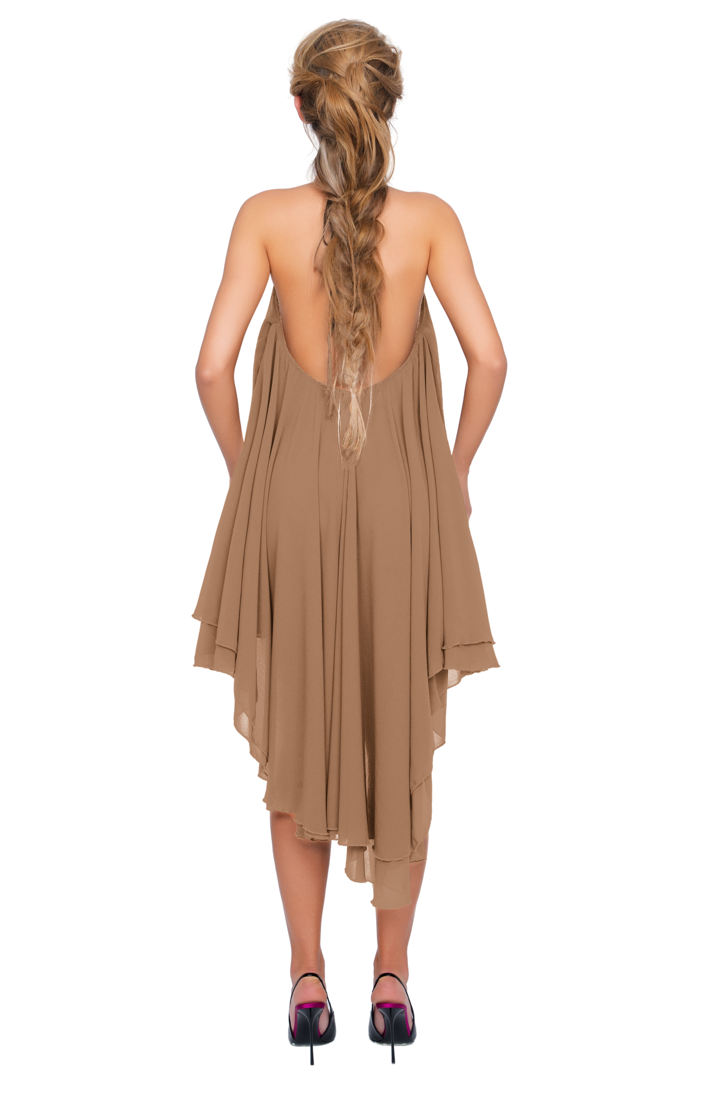 Fassa Dress - Indian Tan