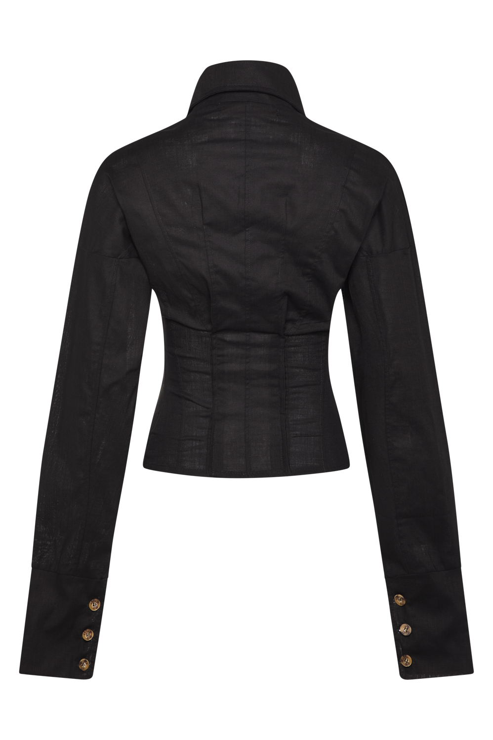 Fuji Shirt - Satin Black
