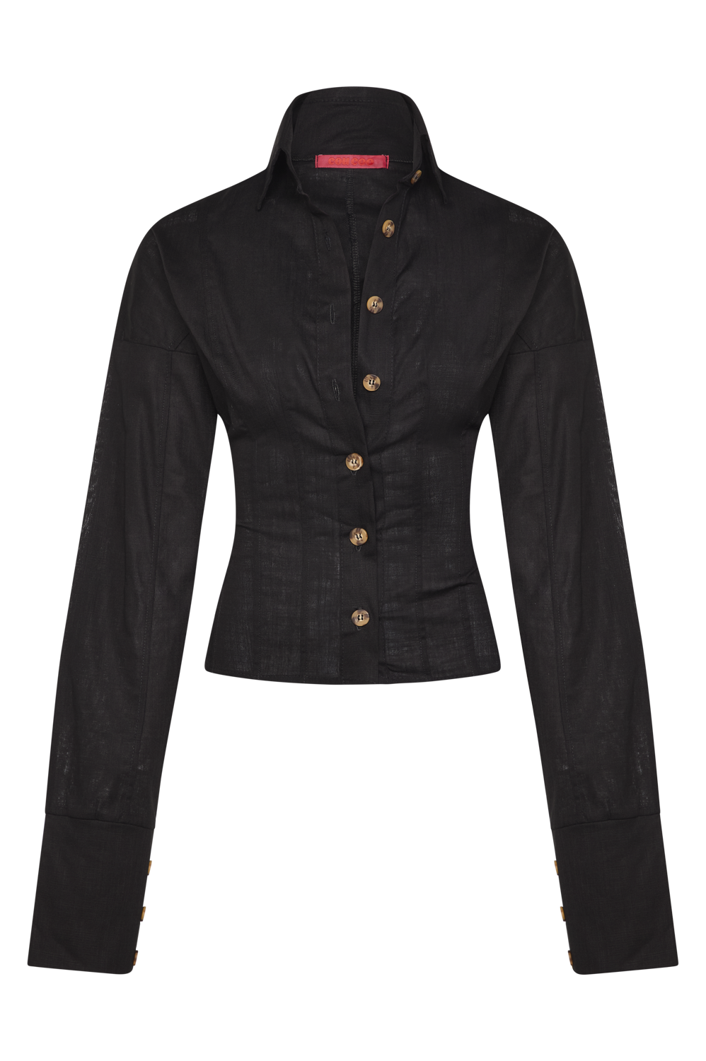 Fuji Shirt - Satin Black