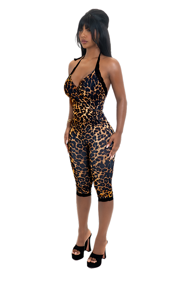 Lanai Halter Top - Feline