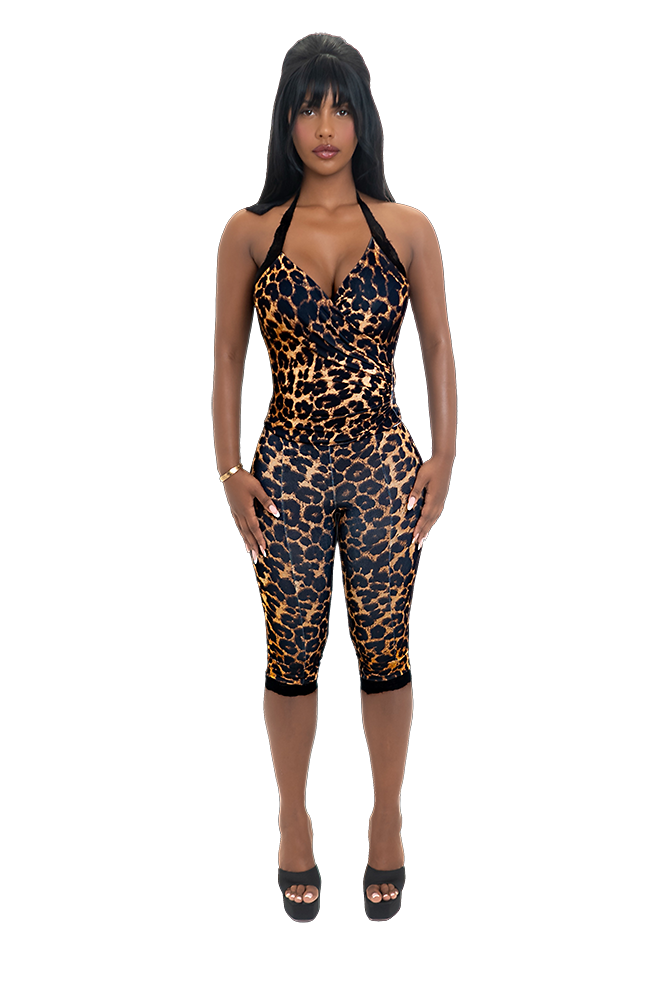 Lanai Halter Top - Feline