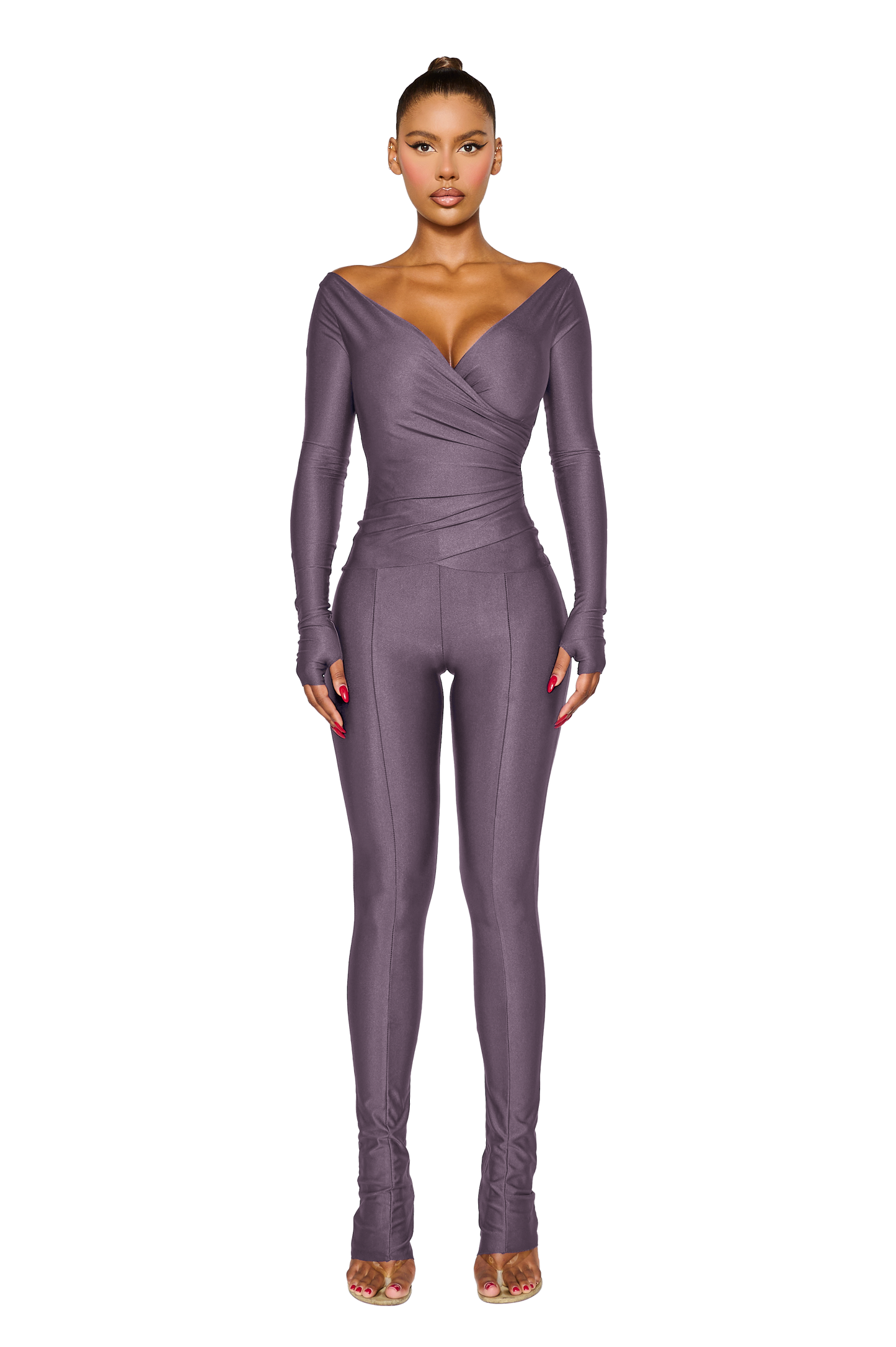 LANAI LONG-SLEEVED TOP - Deep Space