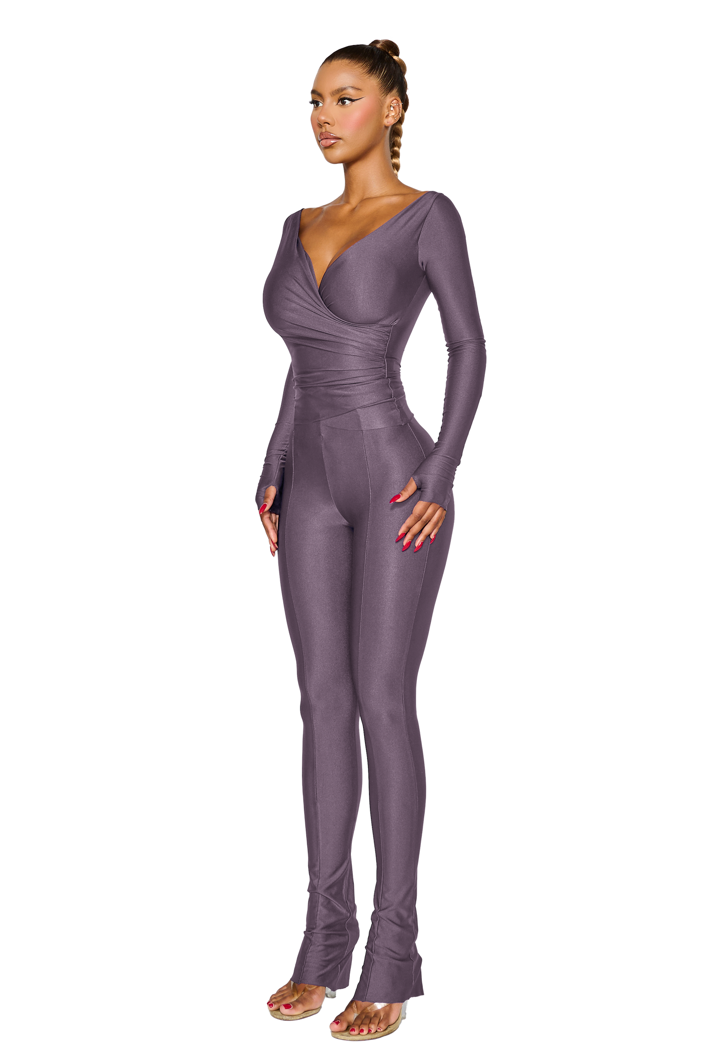 LANAI LONG-SLEEVED TOP - Deep Space