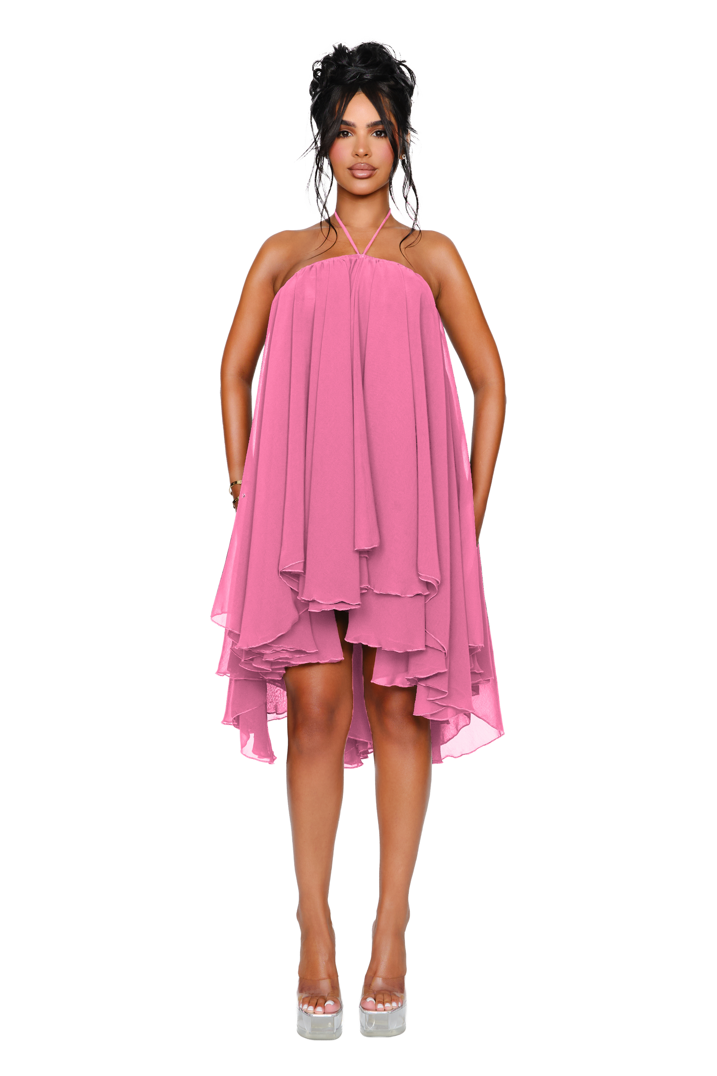 Thar Dress - Pink Cosmo