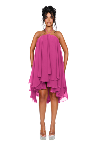 Thar Dress - Berry Rose