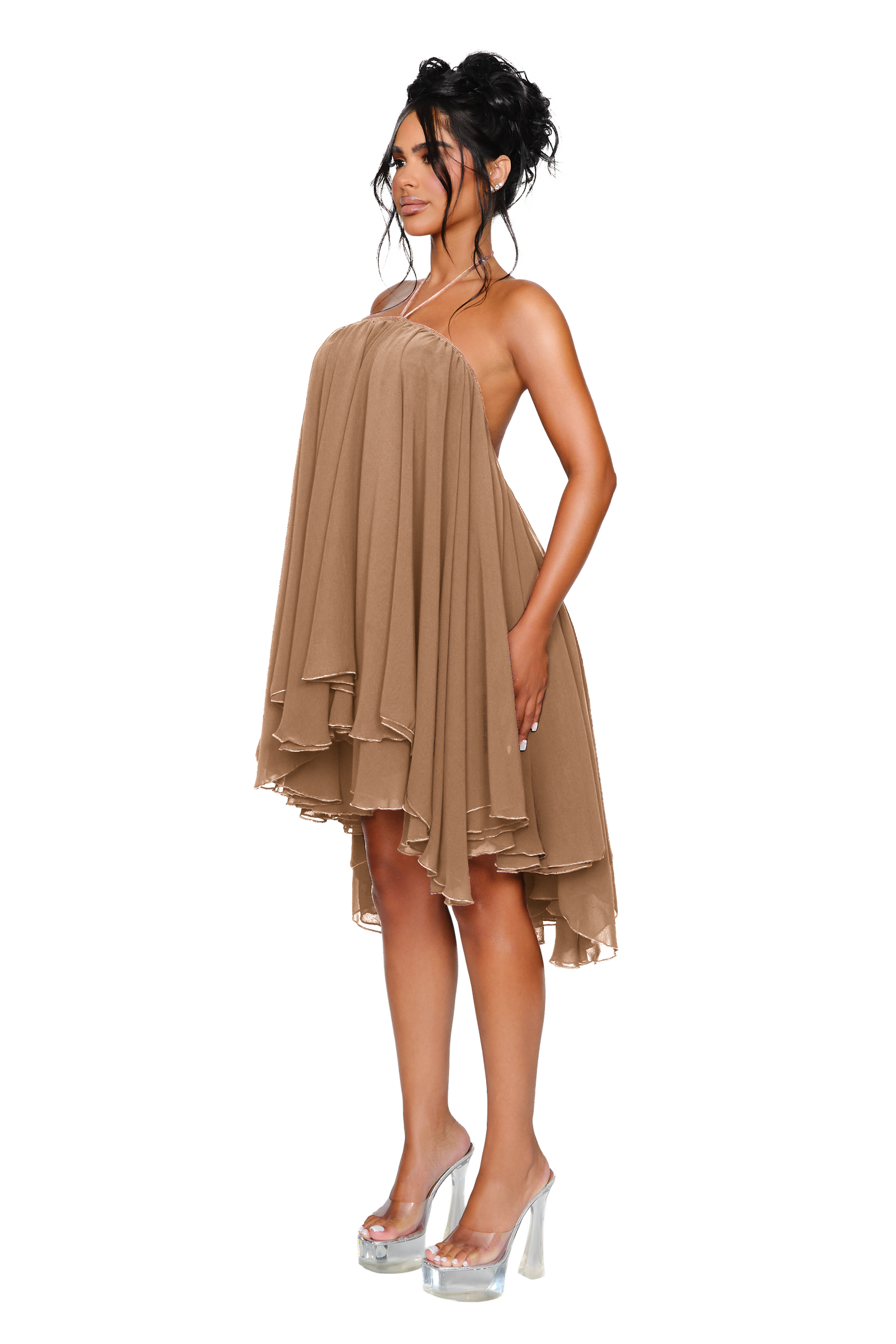 Thar Dress - Indian Tan