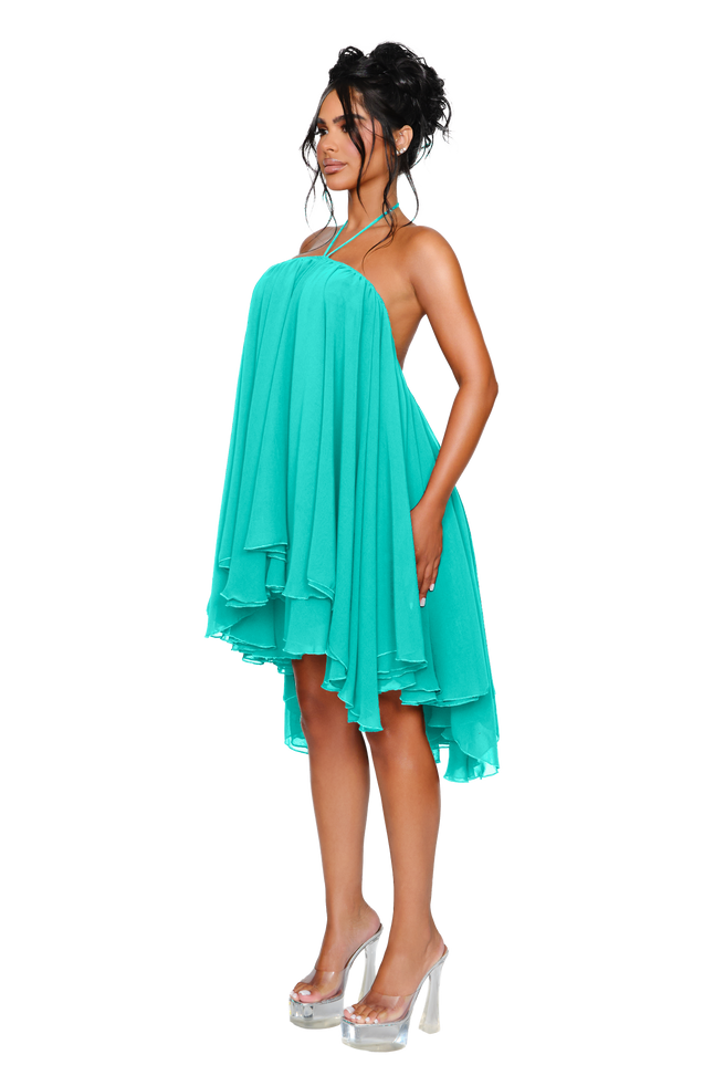 Thar Dress - Aqua Blue