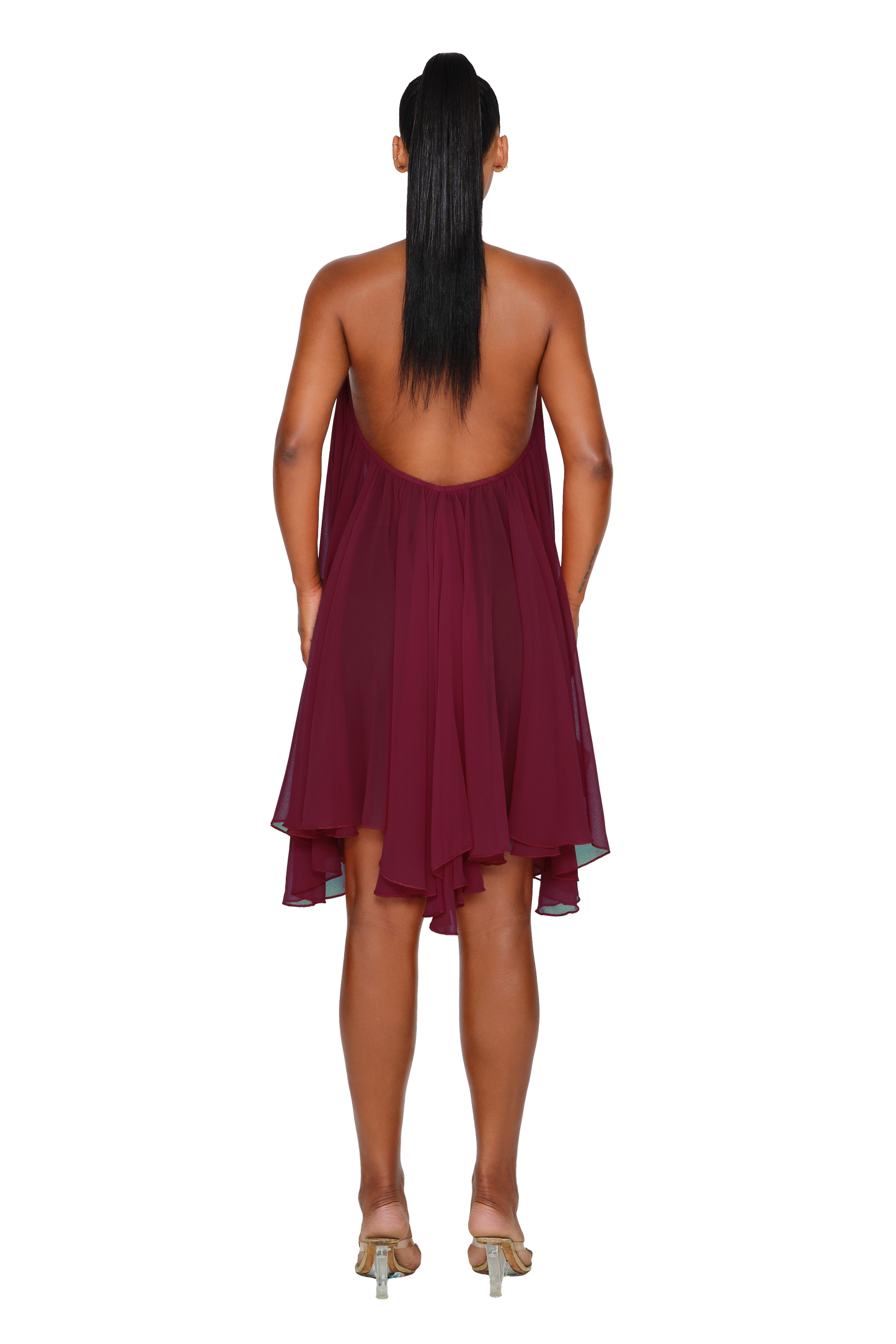 Thar Dress - Red Wine