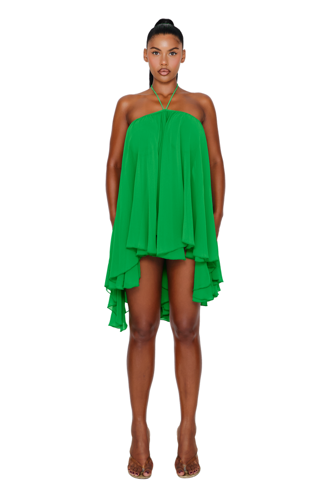 Thar Dress - Palm Leaf Green