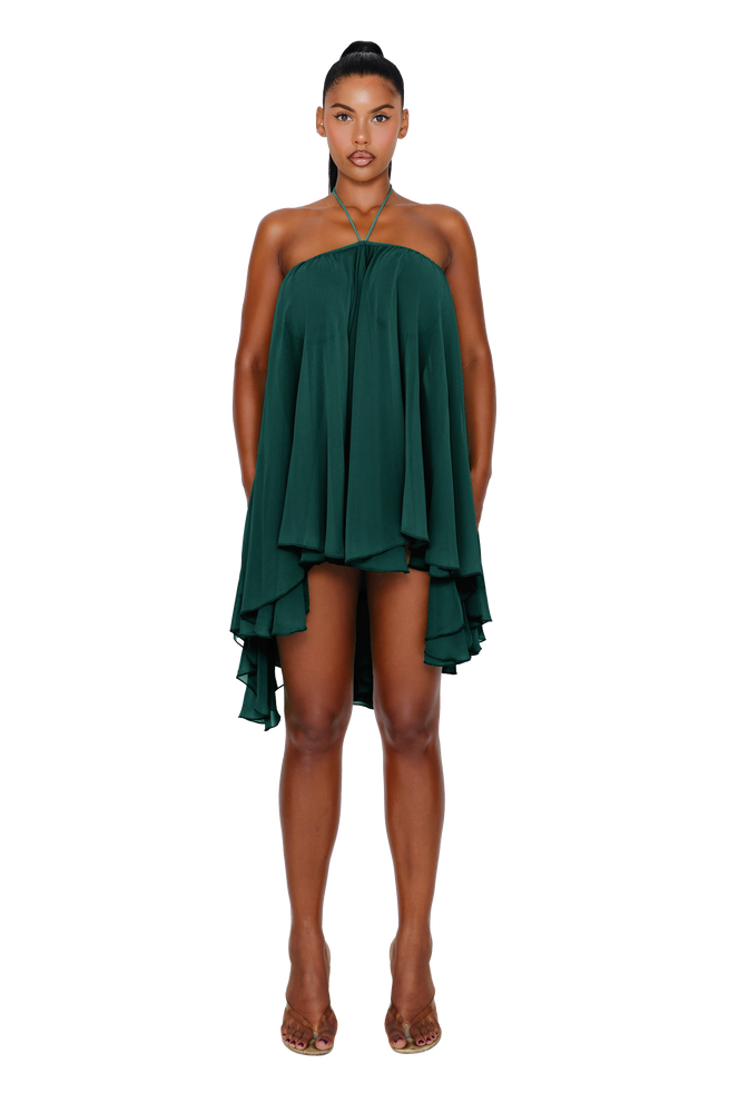 Thar Dress - Tropical Pine Green