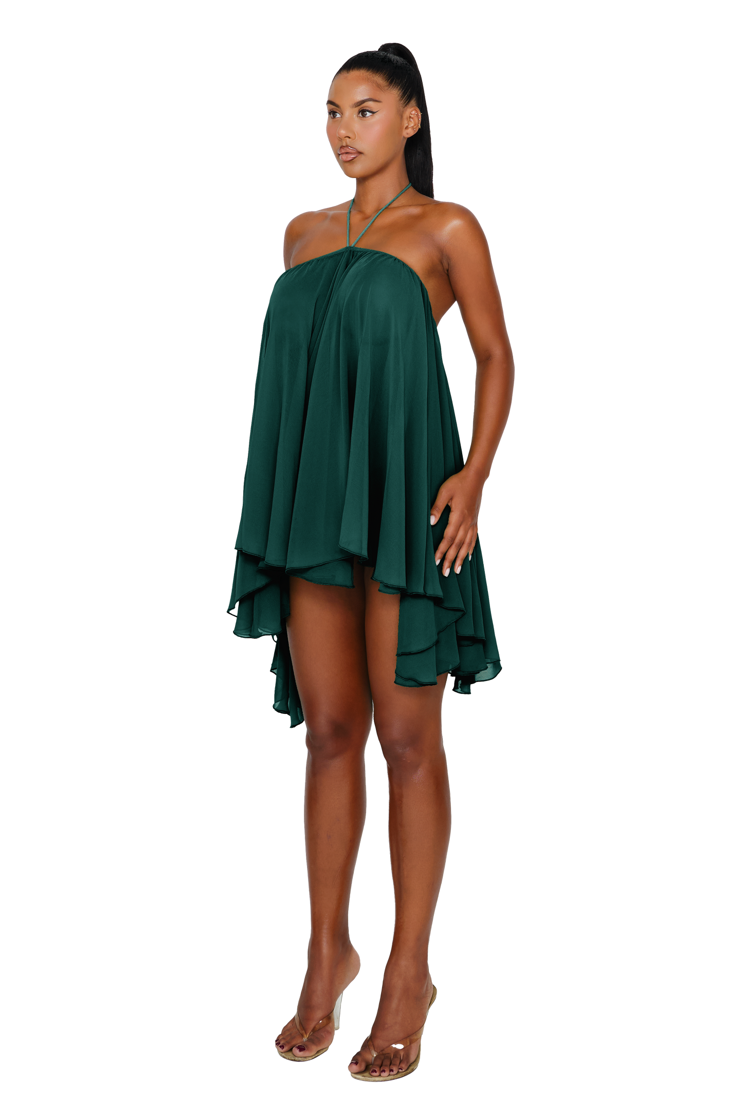 Thar Dress - Tropical Pine Green