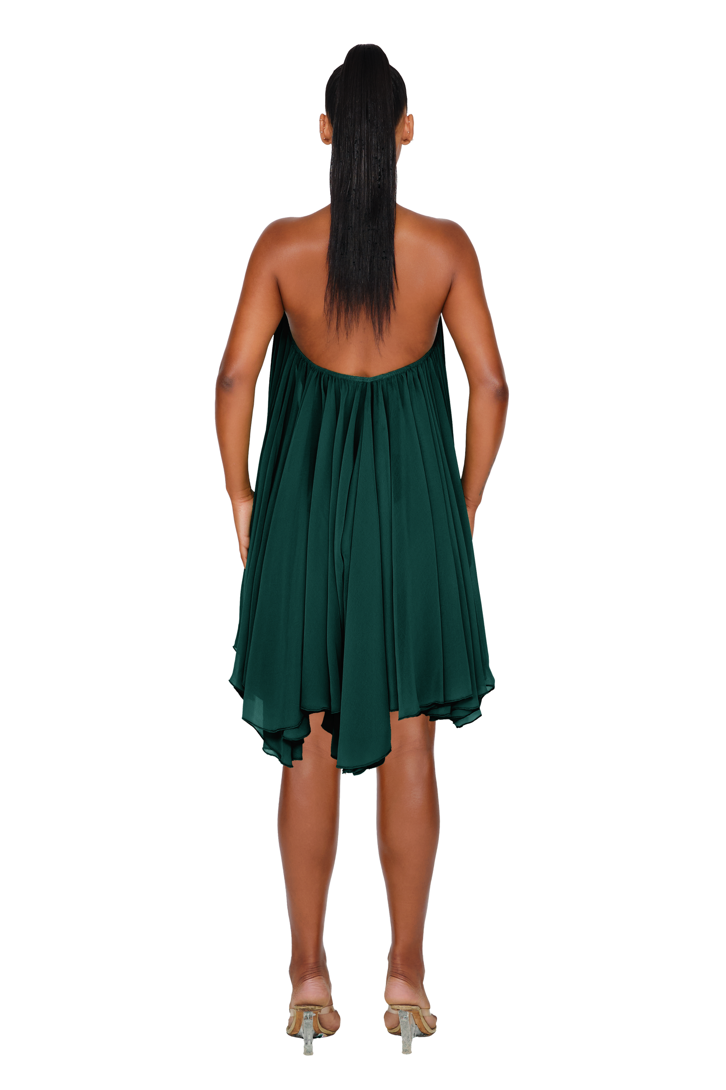Thar Dress - Tropical Pine Green