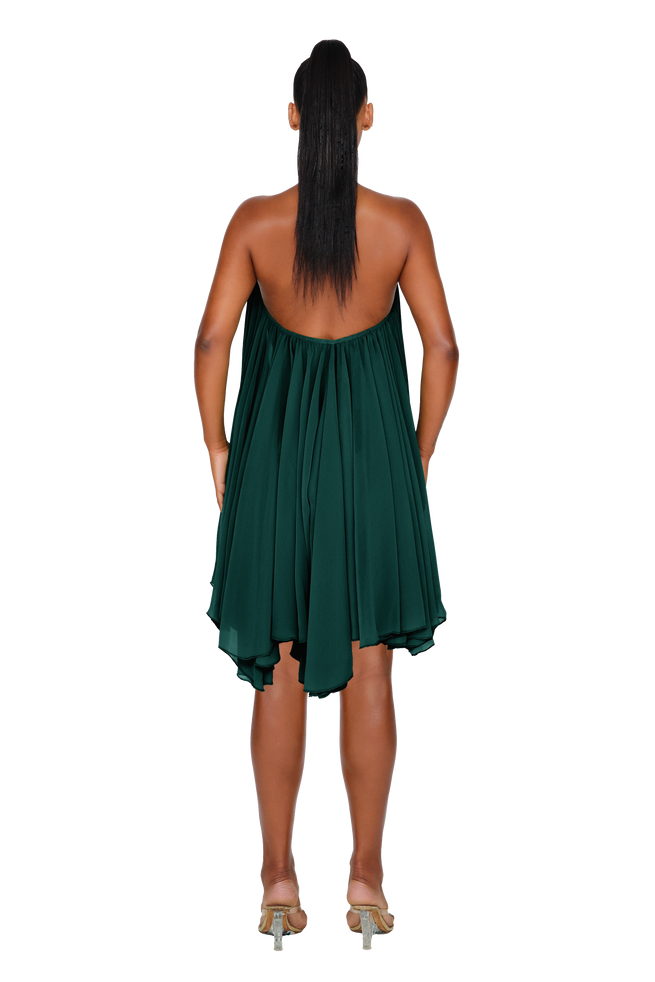 Thar Dress - Tropical Pine Green