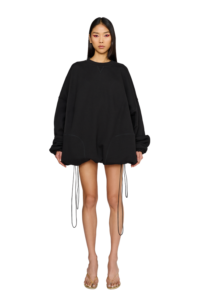 Sweatshirt Dress - Carbon