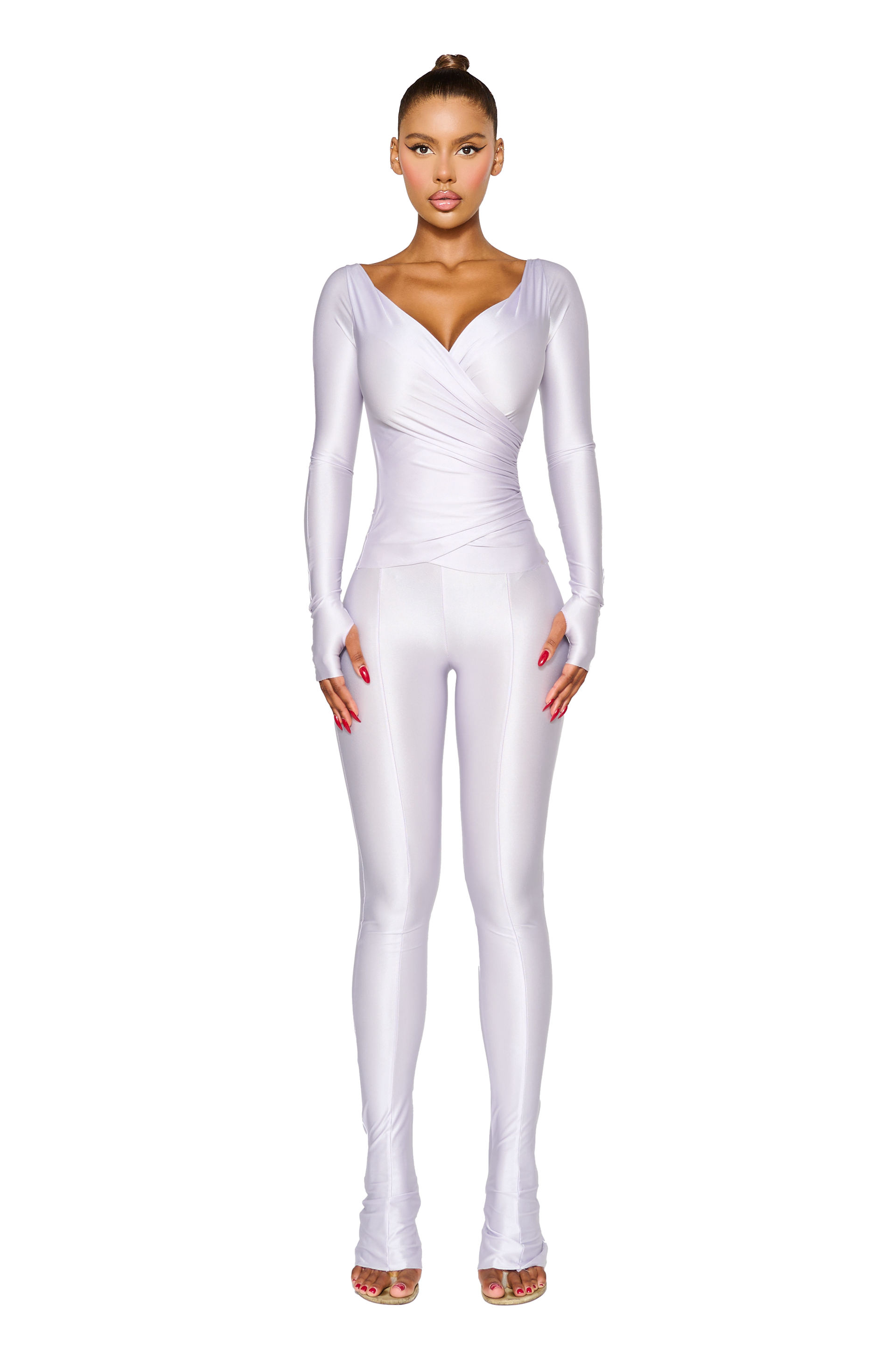 LANAI LONG-SLEEVED TOP - Lavender – CouCoo