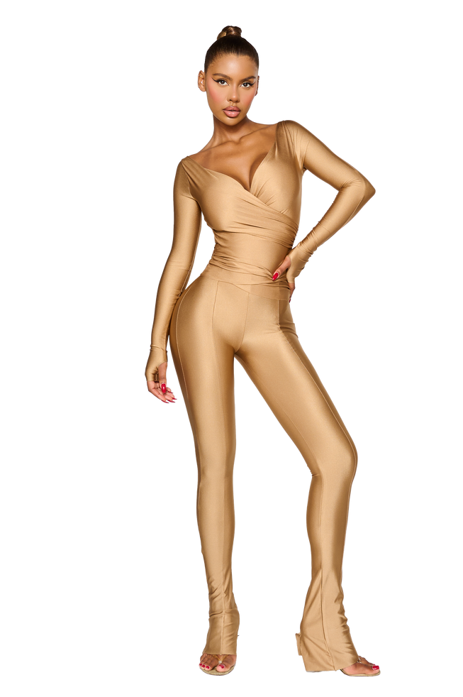 LANAI LONG-SLEEVED TOP - Sahara Dusk