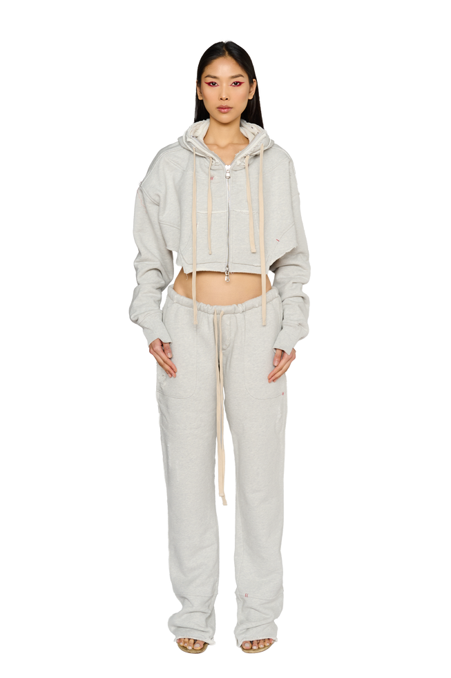 coco様 ①③各10 ❷❹❺❻❼各5本 Straight Leg, Distressed Tracksuit Bottoms - Cloud – CouCoo