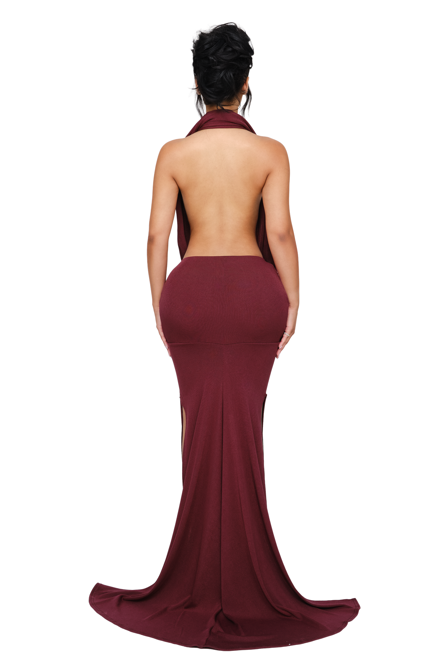 Fael Cut Out Knit Maxi Dress - Rededicated