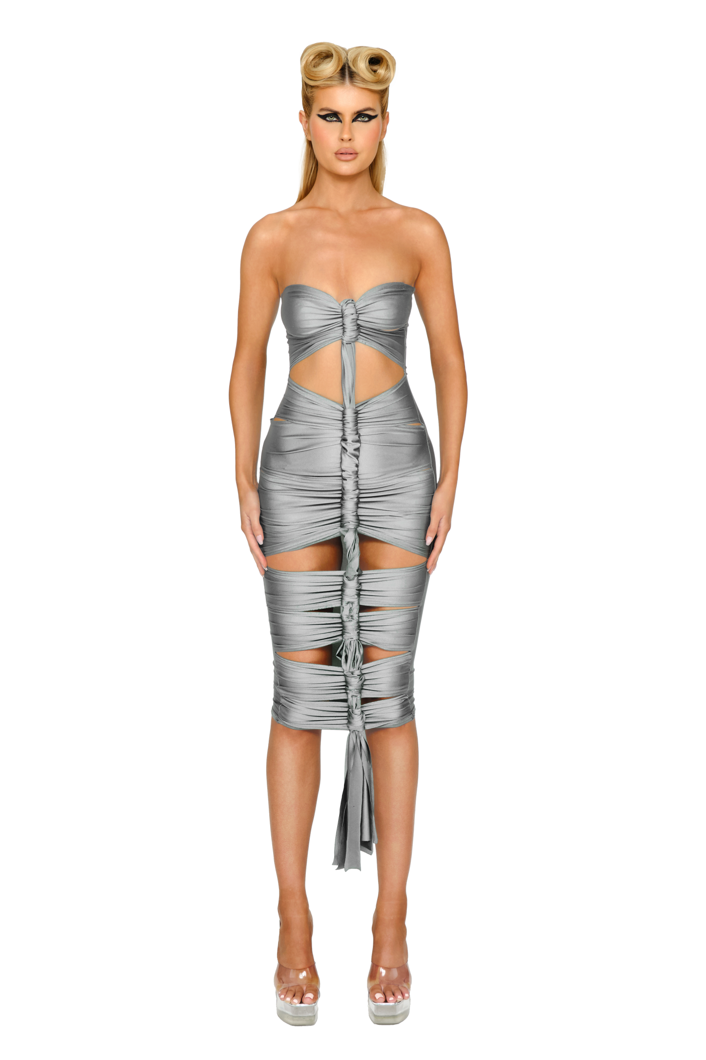 Raki Dress - Dolphin Skin