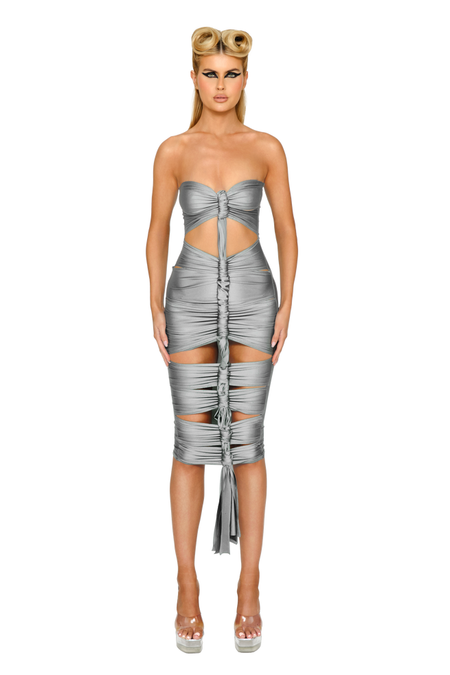 Raki Dress - Dolphin Skin