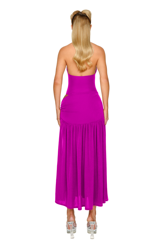 Atacama Knit Dress - Magenta