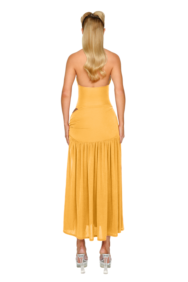 Atacama Knit Dress - Golden Sand