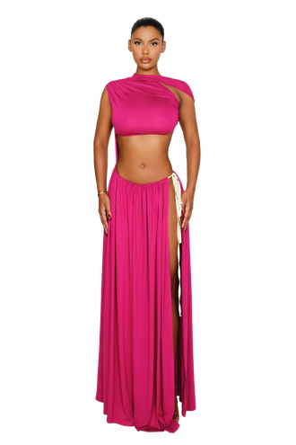 Caroni Dress - Dragon Fruit