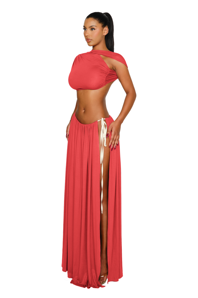 Caroni Dress - Coral Paradise