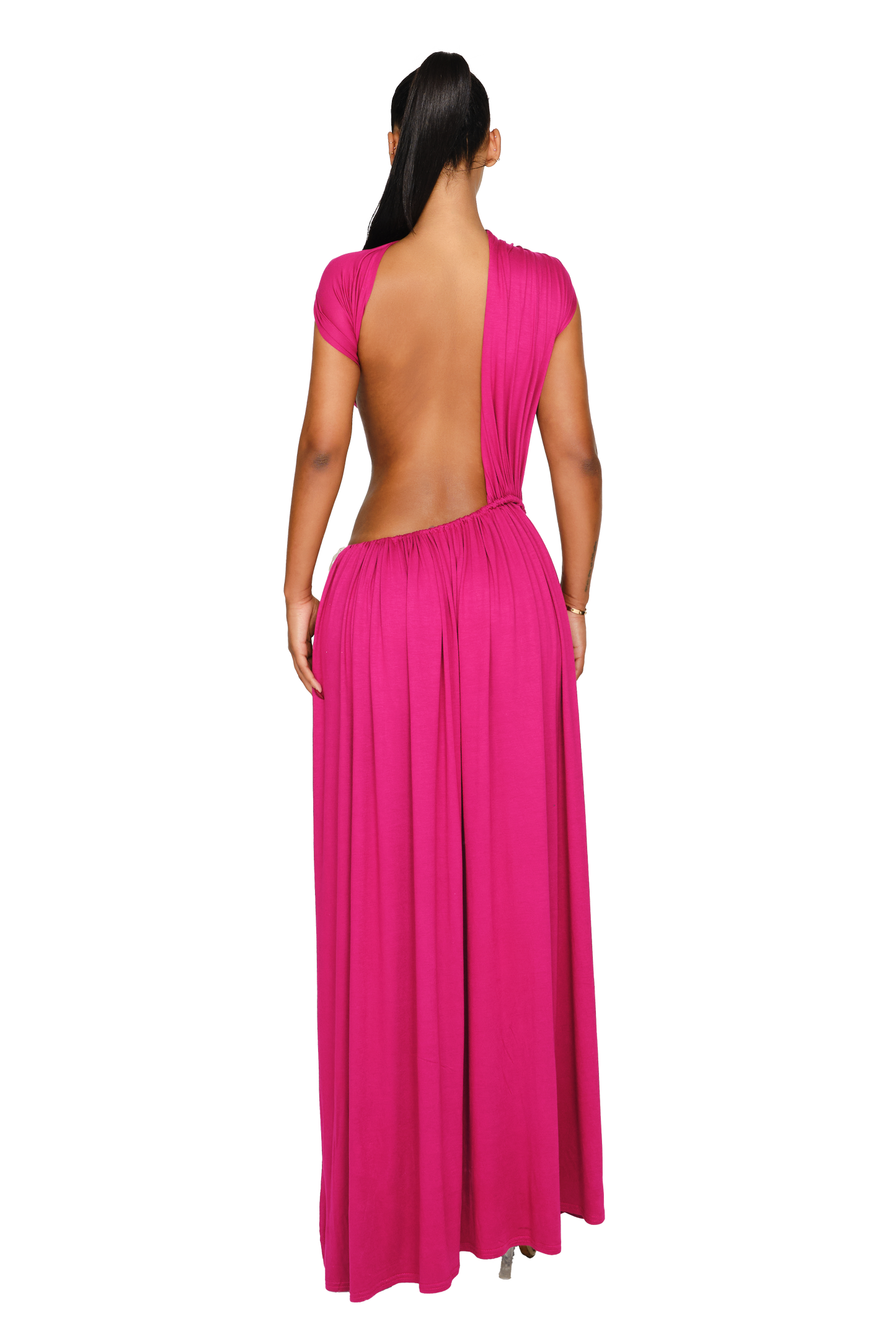 Caroni Dress - Dragon Fruit