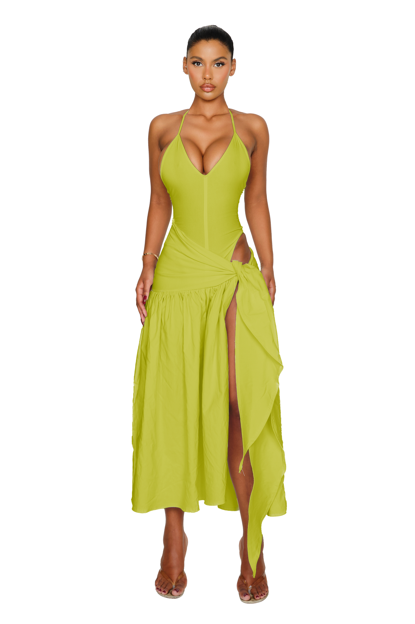 Atacama Dress - Fresh Lime