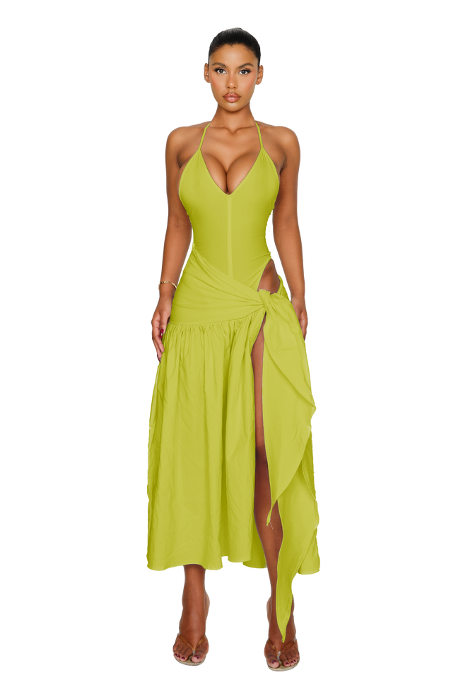 Atacama Dress - Fresh Lime
