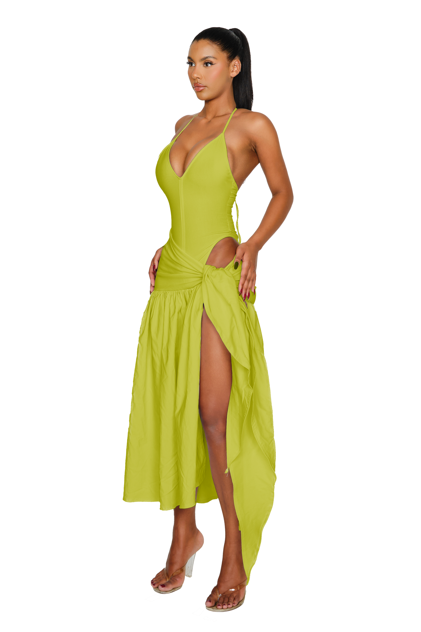Atacama Dress - Fresh Lime