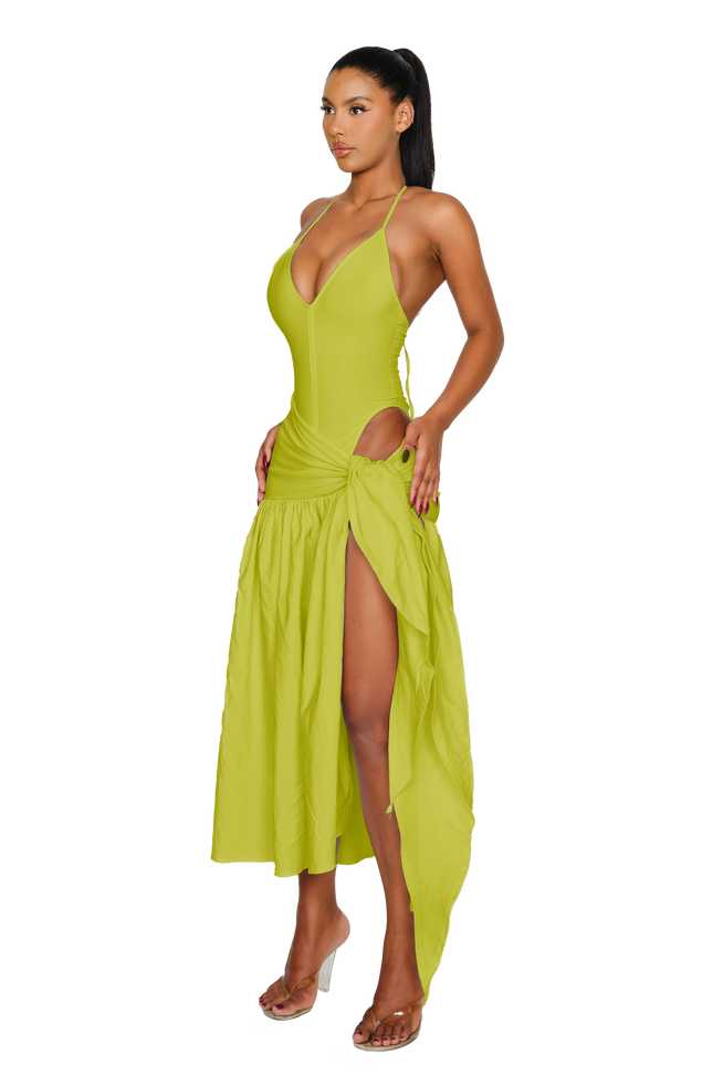 Atacama Dress - Fresh Lime