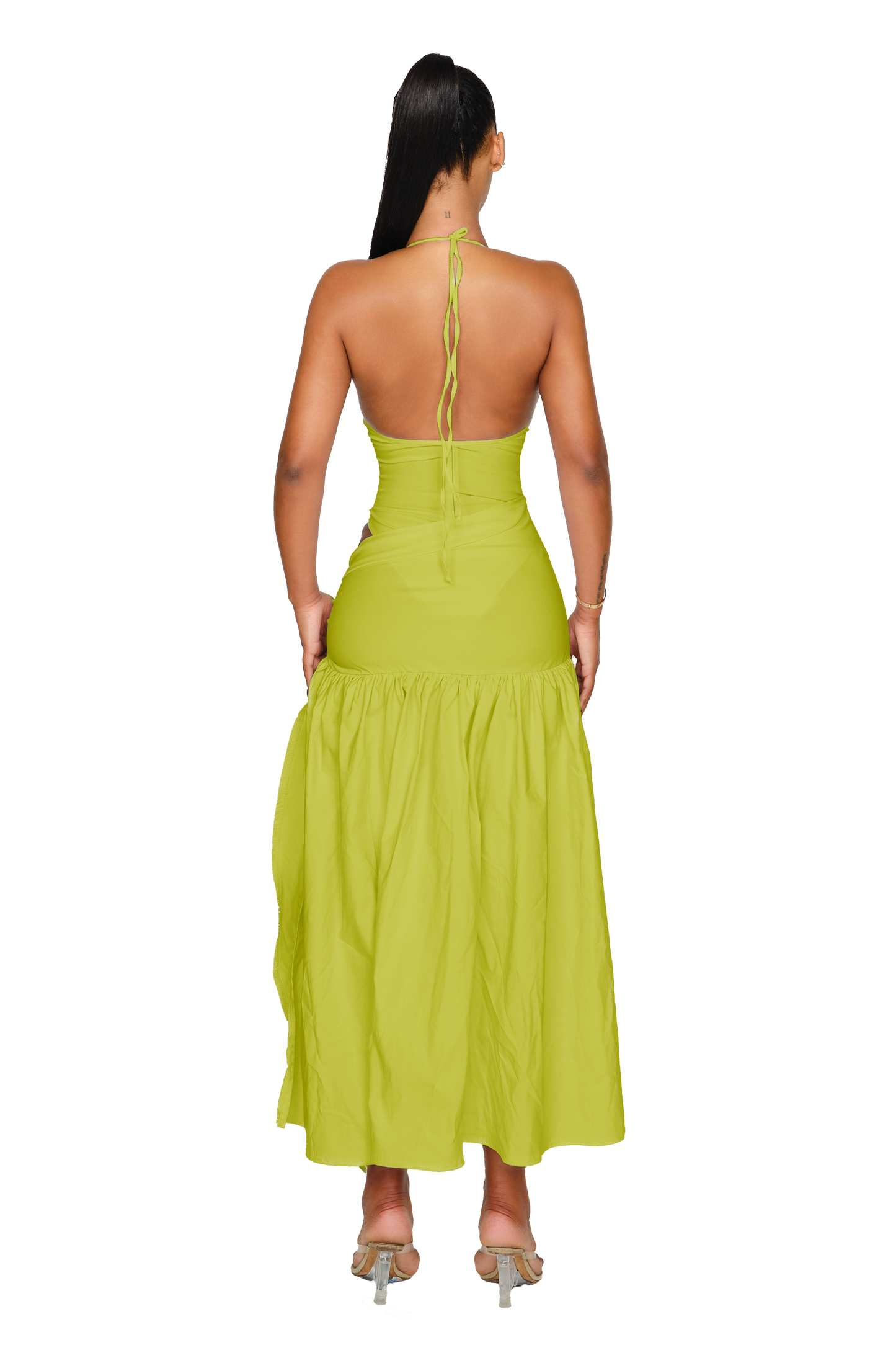 Atacama Dress - Fresh Lime