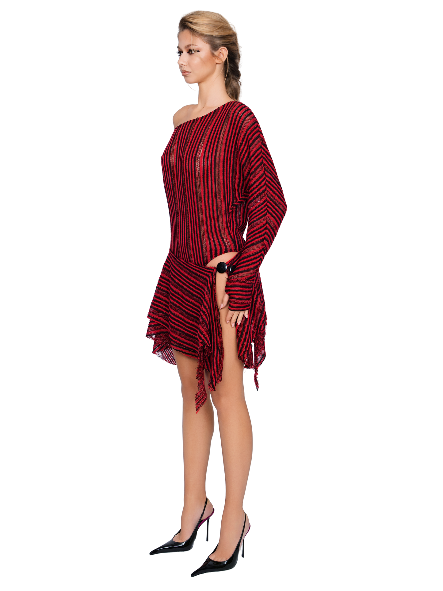 Falzarego Skater Dress - Cinnabar
