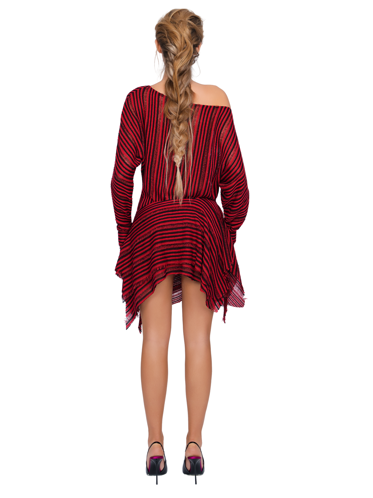 Falzarego Skater Dress - Cinnabar