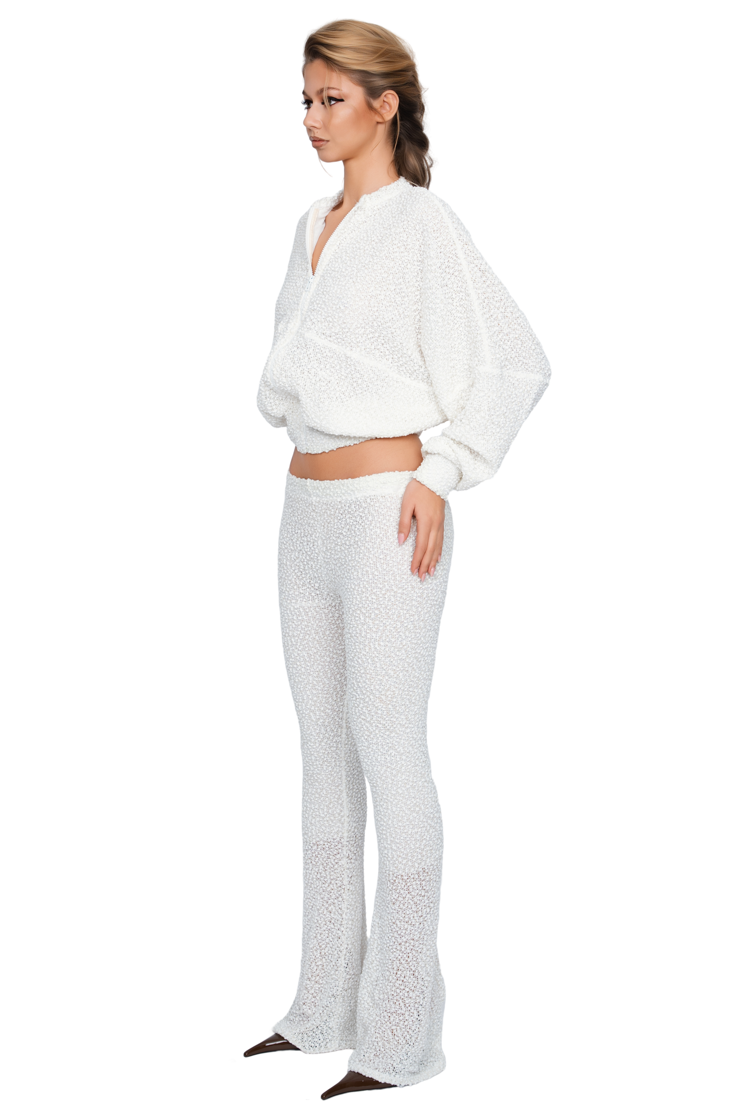 Palla Bianca Trouser - Opal Cream