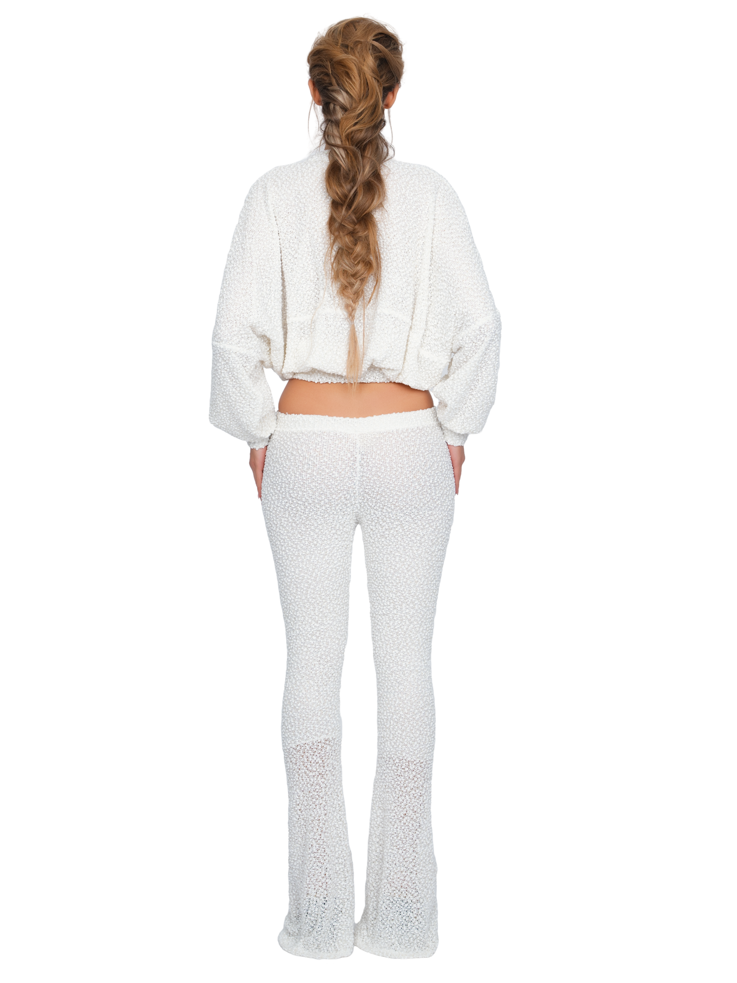 Palla Bianca Bomber Jacket - Opal Cream