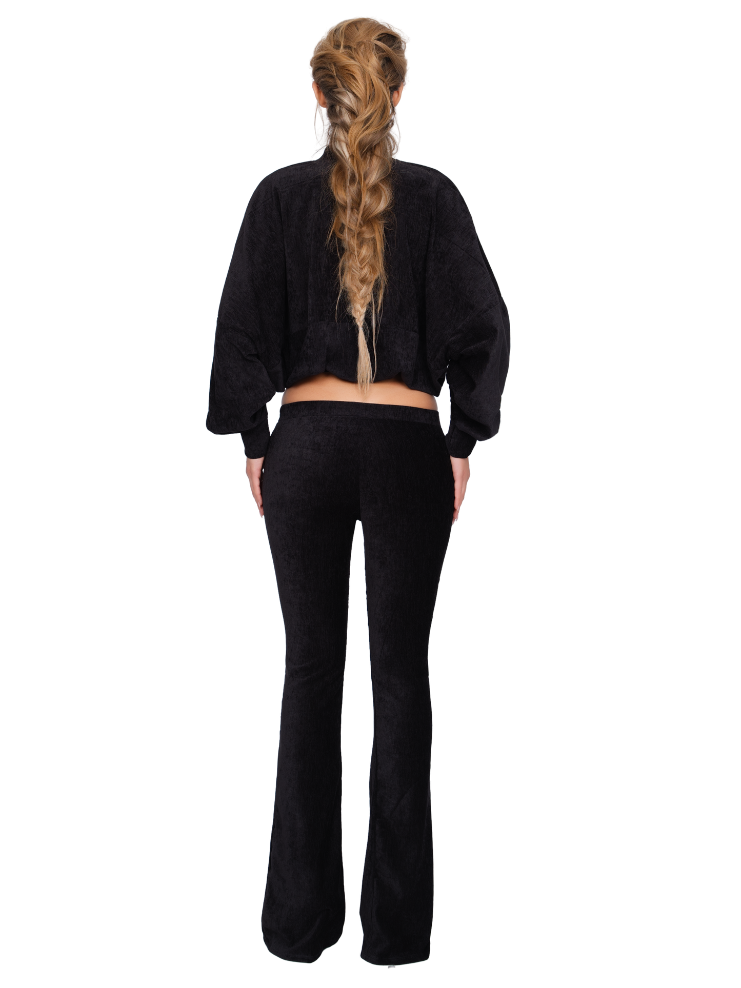 Palla Bianca Bomber Jacket - Obsidian Plush