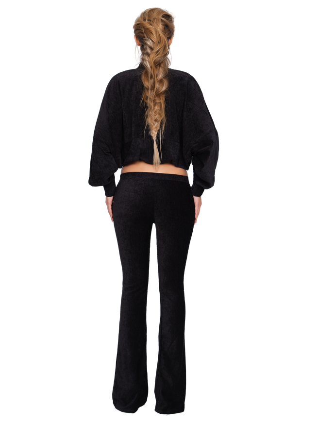 Palla Bianca Bomber Jacket - Obsidian Plush