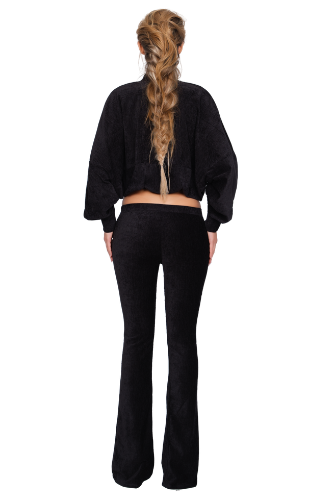 Palla Bianca Bomber Jacket - Obsidian Plush